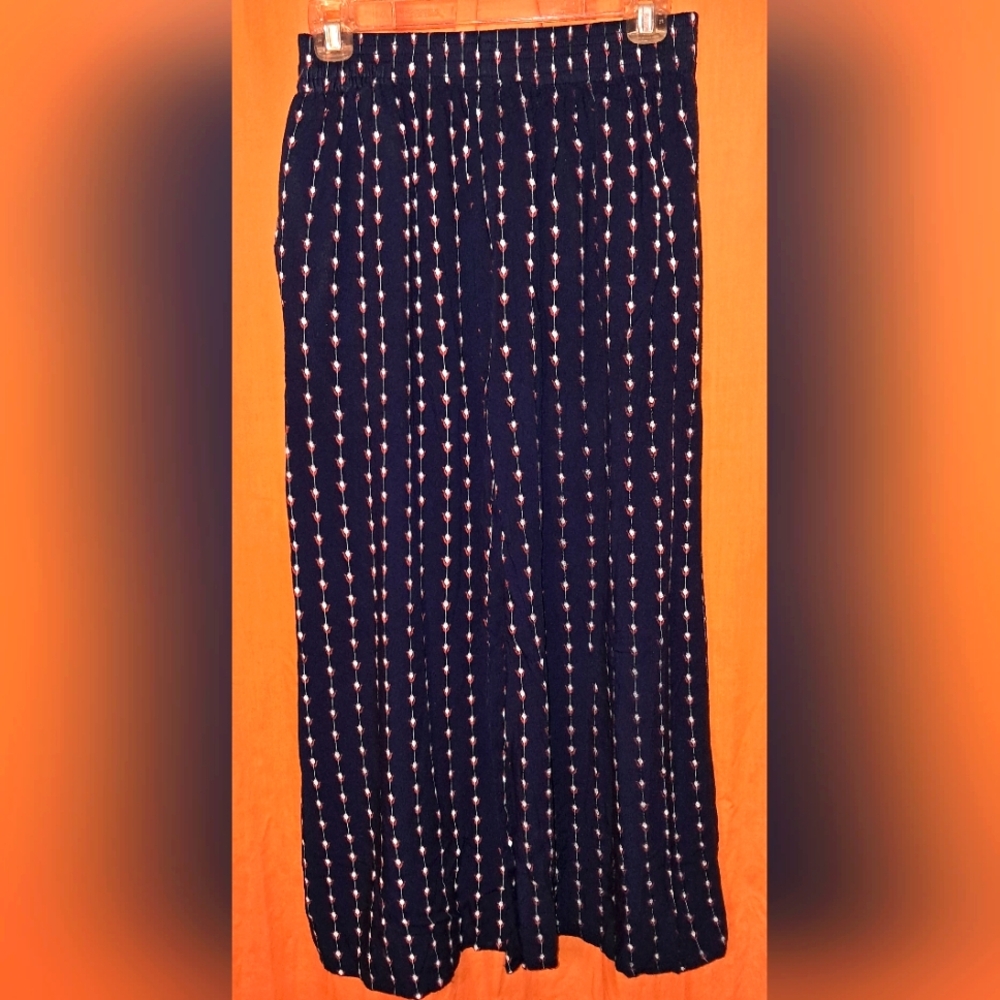 PANTS WIDE LEG, ELASTIC WAIST